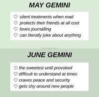 June Gemini