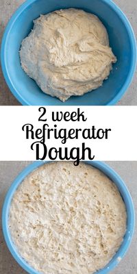 This easy dough takes just minutes to mix and keeps in the refrigerator for up to two weeks. It's the perfect easy dough when you want homemade bread.