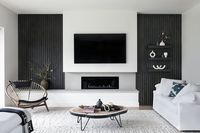 lounge fireplace ideas - Google Search