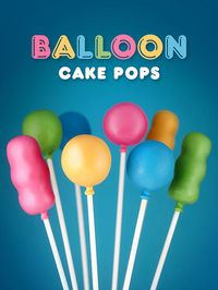 This is beyond adorable.  Party Balloon Cake Pops by Bakerella, via Flickr