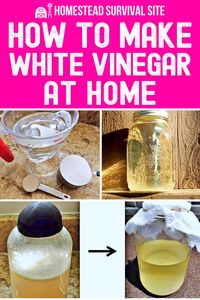 Making white vinegar is a cost-effective way to have a versatile food preservative, antiseptic, and cleaner. However, there's a lot you need to know to make white vinegar properly. Here you'll find detailed instructions.