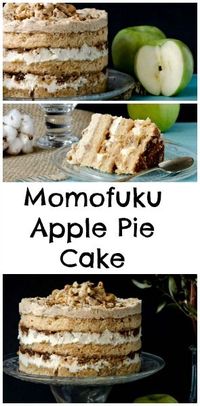 Momofuku Apple Pie Cake - a showstopper that tastes just like fall!