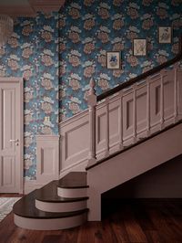 Bloomin' Marvellous 'Belle Blue' Wallpaper – Divine Savages