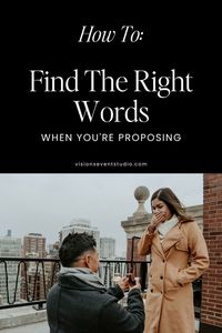 Your proposal speech is one of the biggest speeches of your entire life, why would you not have something prepared? Do you know where to start when creating a speech that is so deep and personal? It's essential you know all the right things to say when you get down on one knee. It can be hard to know what to say to your partner on such a special and momentous occasion. Visions wants to make sure that you know exactly what to say and we have a whole guide to help you out. Check it out!