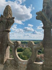 view from the roof of ely cathedral