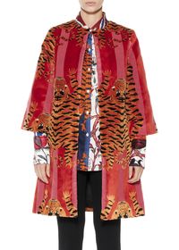 “Jokhang Tiger” a-line Coat – Libertine