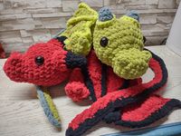 Dragon Crochet pattern is here guys!