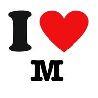 i love M | Creative profile picture, Cute words, Mood pics