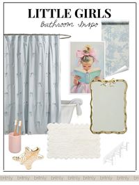 Little girls bathroom makeover | little girls vintage room | love shack fancy inspired #LTKCyberWeek   Follow my shop @britnly on the @shop.LTK app to shop this post and get my exclusive app-only content!  #liketkit #LTKHome #LTKKids @shop.ltk https://liketk.it/4WYED