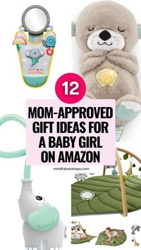 Discover a carefully curated selection of 12 cute and practical baby gift ideas on Amazon, handpicked by a mom who knows what truly makes parenting easier and more enjoyable. Perfect as newborn gift ideas and up to 1 year of age. 
6 month baby Christmas gifts | 1st Christmas gifts for baby