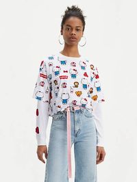 Levi's® x Hello Kitty Graphic Oversize Tee