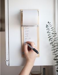 DIY Wood Shopping List Pad: