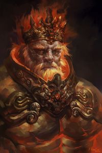 ArtStation - Old King, PolyPainter .