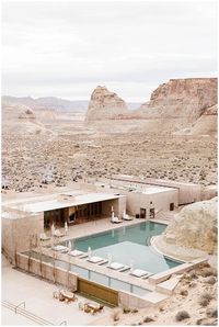 Pool in the desert #desert #travel #vacayt