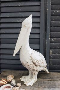 Pelican with Distressed White Finish Creative Co Op