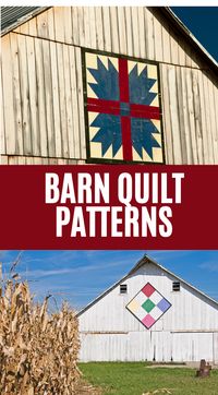 "Discover the rustic charm and timeless beauty of barn quilt patterns! From classic geometric designs to whimsical motifs, our collection showcases a tapestry of creativity inspired by rural heritage. Unveil a patchwork of tradition and modern flair as you explore these handcrafted gems. Perfect for adding a touch of farmhouse elegance to your space or creating a unique outdoor gallery. Pin your favorites and let the art of the barn quilt weave its story into your home decor!"