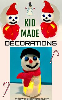 Lighting Up the Holidays With Kid-Made Ornaments - 30 Days of DIY Holiday Ornaments #Holidays #kidmade #ornaments #mosswoodconnections