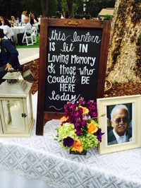 honoring loved ones wedding sign #wedding #weddingideas #deerpearlflowers