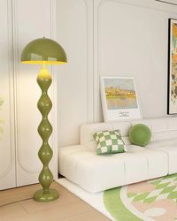 The Mara Floor Lamp boasts a beautiful sculptural design that expertly blends style and structure. Bring a tasteful, exclusive touch to your home with this unique piece of art. Perfect for creating an atmosphere of sophistication and elegance, the Mara Floor Lamp is the ideal accessory for any space.