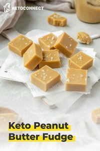 Keto Peanut Butter Fudge | Sugar Free With 5 Ingredients! - KetoConnect