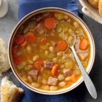 Quick Ham and Bean Soup