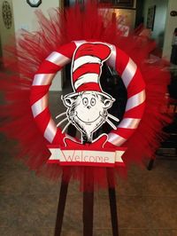 Dr. Seuss Wreath