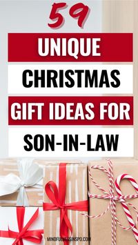 Discover 59 awesome Christmas gifts for son-in-law that will impress and show your appreciation. Find the perfect gift to strengthen your bond in our Christmas gift guide for son-in-law!
More gift ideas for men...