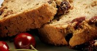 Cherry, honey and fennel bread