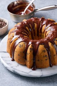 Chocolate Chip Bundt Cake - Baker by Nature