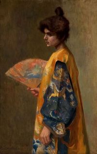 Violet Oakley, “Lady with a Fan”