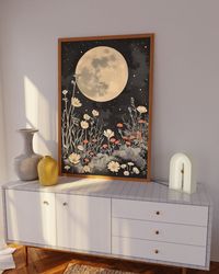 ❤ All Our Exclusive Celestial Art Collection: https://www.etsy.com/shop/vionpeak?market&section_id=46657865 All our posters have smooth matte finish as we print on on 175 gsm fine art museum grade paper. Museum grade paper is known to be archival, which means it can be stored for a long time without turning yellow. We use archival inks to make sure that our art prints will not fade when exposed to sunlight regularly. Posters can be hung with double-sided tape, tacks, or framed. Our sizes: 12″ ×