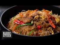 Translucent glass noodles really soak up that rich, umami-laden stir-fry sauce to create this sensational pad woon sen in minutes.