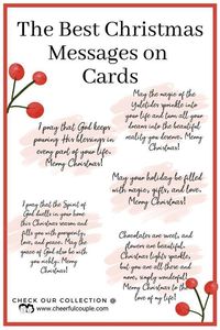 Best Christmas Messages on Cards for Holiday 2023