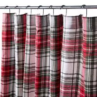 Red, White & Green Plaid Shower Curtain | Hobby Lobby | 6164818