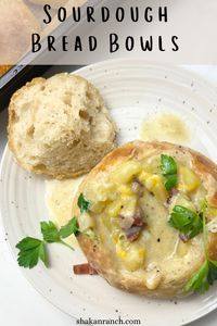 Sourdough Bread Bowls - Shakan Ranch