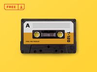 Cassette Tape Mockup by Mr.Mockup™