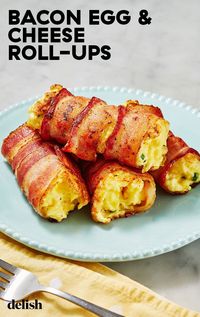 Bacon, Egg, & Cheese Roll-Ups Are Breakfast PerfectionDelish