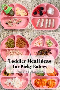 Do you have a toddler that is a picky eater? Click here to get inspiration for toddler meal ideas!