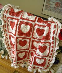 Ravelry: Afghaniac's Hearts All Around Afghan