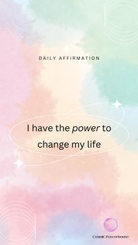 Positive affirmations to empower & inspire! Transform your mindset and elevate your life with daily doses of positivity.  #PositiveAffirmations #Empowerment #Inspiration #SelfCare #MindsetShift #PersonalGrowth #Motivation