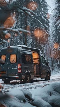 Winter Van life *Mood* #Vanlife #mood #wintermood #travel #travelmood