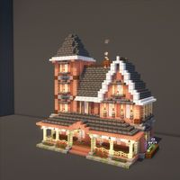 Minecraft Victorian House - Tutorial