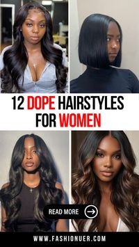 Check out these dope hairstyles for women that will leave everyone in awe. From creative braids to bold pixie cuts, these trendy women’s haircuts are perfect for those seeking something fresh and exciting. Whether you're looking for unique women’s hairstyles or women’s hair ideas that are both chic and daring, this list has it all. These styles are designed to add a modern twist to your look, making them perfect for any occasion. Don’t miss out on these popular women’s hairstyles.