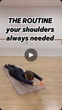 88K views · 5.5K reactions | SHOULDER MOBILITY 

Feeling tight and stiff in your shoulders, upper back, and neck? 
Give these three exercises a try to improve your shoulder mobility! 

Better shoulder mobility can help relieve tension and may even alleviate pain in these areas. 

Perform each exercise for 1-2 minutes and let me know how it feels. 

👉You can find more exercises to strengthen your core and back muscles on my YouTube channel. Link in bio. | Elena | movement specialist