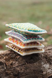 12 Weeks of Gifting: Fair Isle Lavender Sachets - KnitPicks Staff Knitting Blog