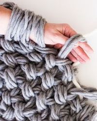 To guide our foray into needle-free knitting, we've rounded up answers to the most-asked questions and sources for stocking up on, then using, enormous yarn.