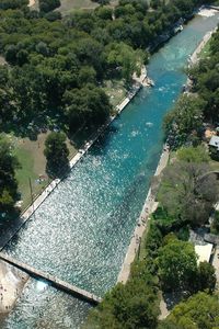 Barton Springs Pool in Austin ... quite possibly the coolest public pool in the U.S.