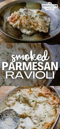 Traeger Parmesan Ravioli