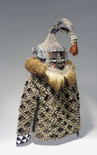 Kuba dance attire.  Republic of Congo.