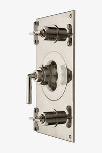 Discover Henry Metal Lever Handle Thermostatic with Metal Cross Handle Shutoffs Trim Online | Waterworks